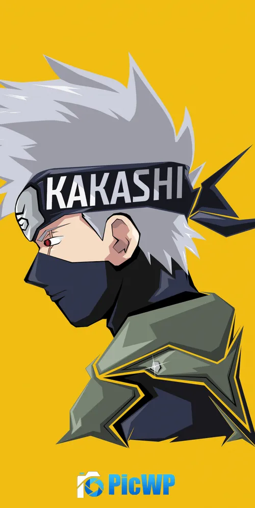 Kakashi Hatake Illustration 3K Mobile Wallpaper