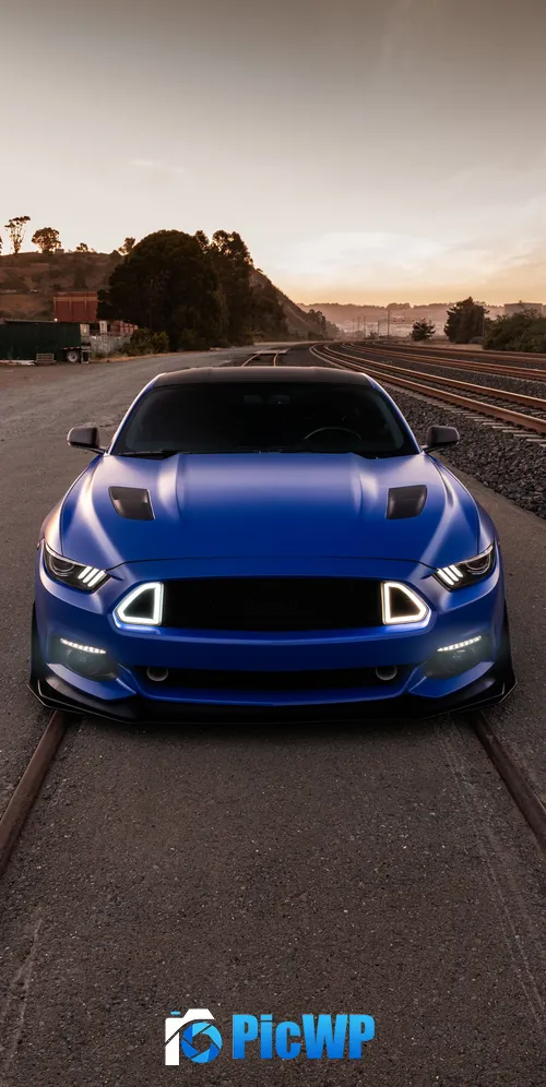 Ford Mustang GT Muscle sports cars 3K Mobile Wallpaper