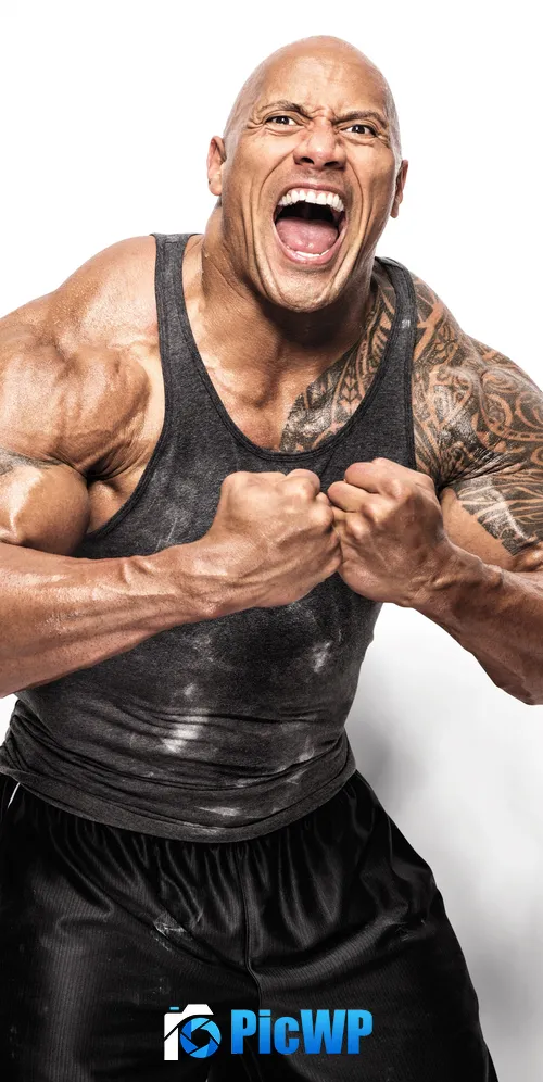 Dwayne Johnson WWE Superstars 3K Mobile Wallpaper