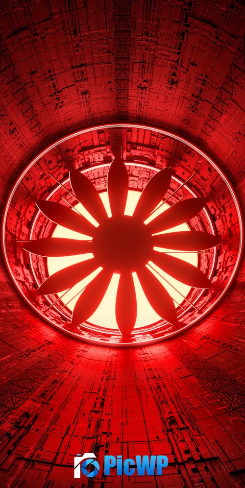 Exhaust fan Tunnel 3K Mobile Wallpaper