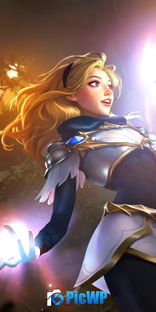 Lux the Lady of Luminosity 3K Mobile Wallpaper