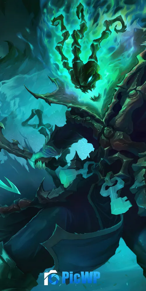 League of Legends Thresh 3K Mobile Wallpaper
