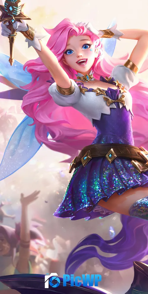 Seraphine Artwork 3K Mobile Wallpaper