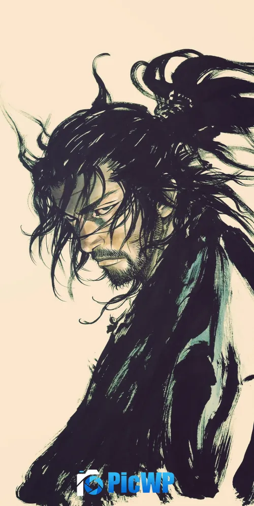Miyamoto Musashi Vagabond 3K Mobile Wallpaper