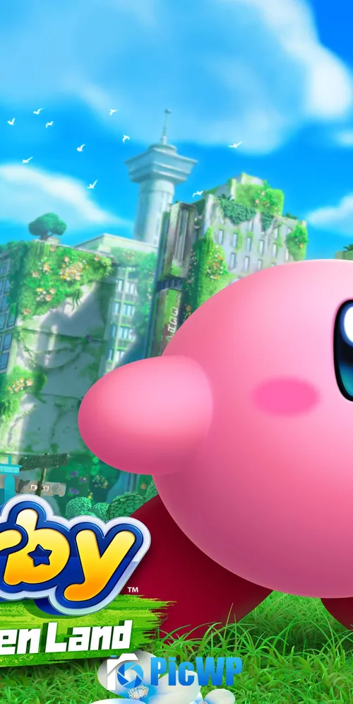 Kirby and the Forgotten Land Game 3K Mobile Wallpaper