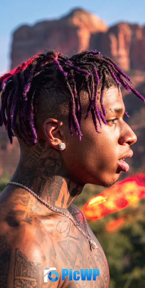NLE Choppa 3K Mobile Wallpaper