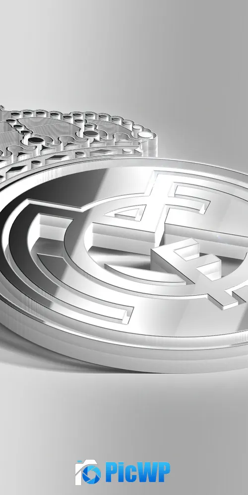 Real Madrid CF Monochrome 3K Mobile Wallpaper