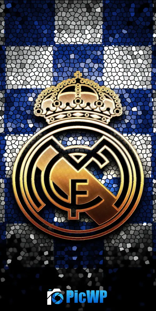 Real Madrid CF Mosaic 3K Mobile Wallpaper