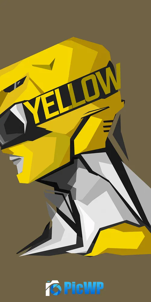 Yellow Ranger Power Rangers 3K Mobile Wallpaper