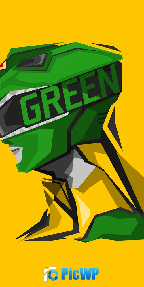 Green Ranger Power Rangers 3K Mobile Wallpaper
