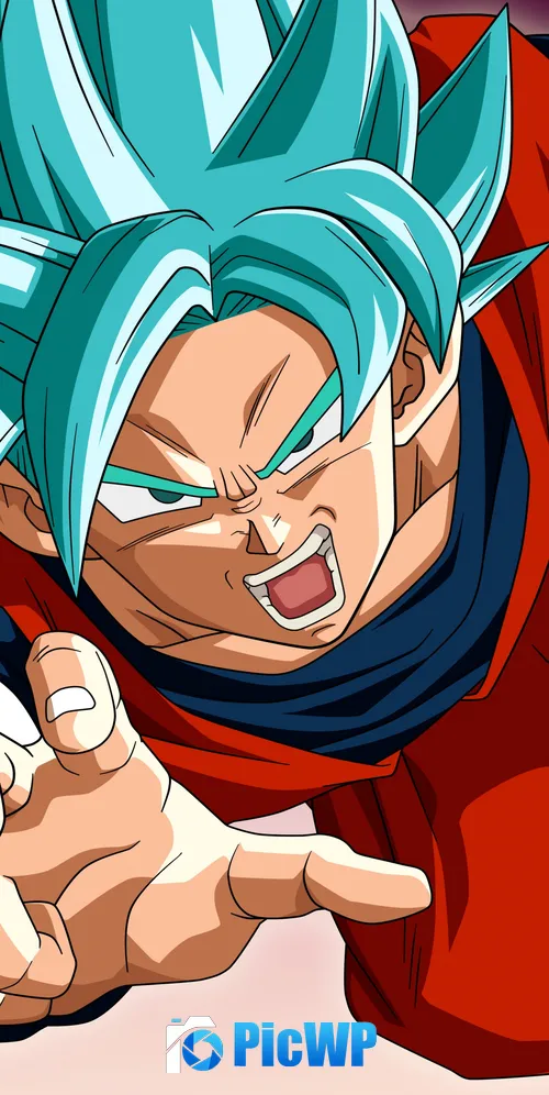 Super Saiyan Blue Goku & Vegeta Dragon Ball Super 3K Mobile Wallpaper