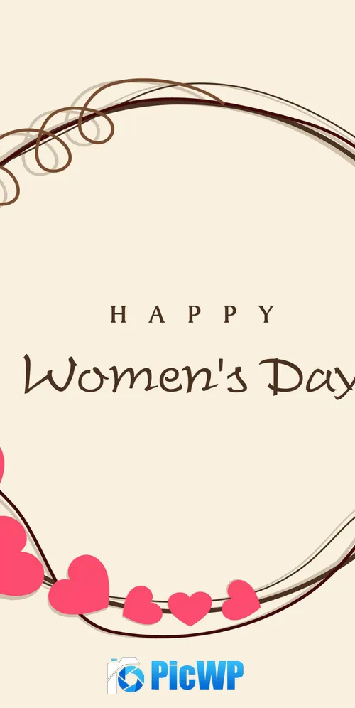 Happy Women's Day 3K Mobile Wallpaper