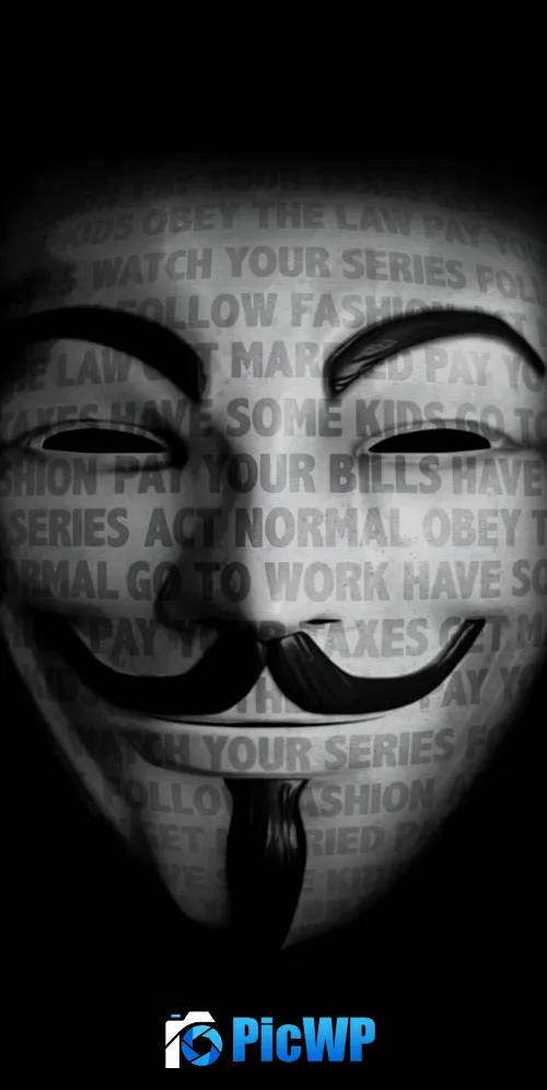 Anonymous 3K Mobile Wallpaper