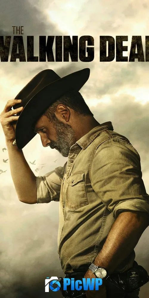 The Walking Dead Rick Grimes 3K Mobile Wallpaper