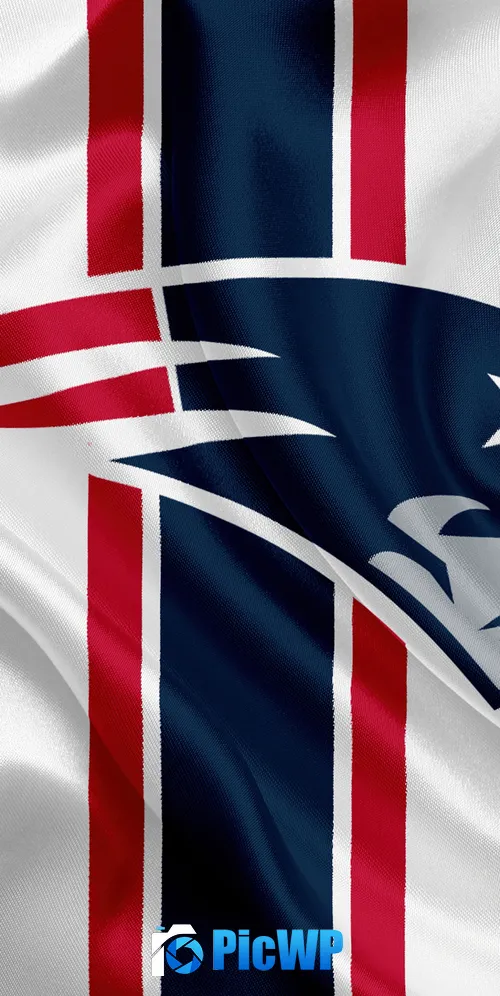 New England Patriots Flag 3K Mobile Wallpaper