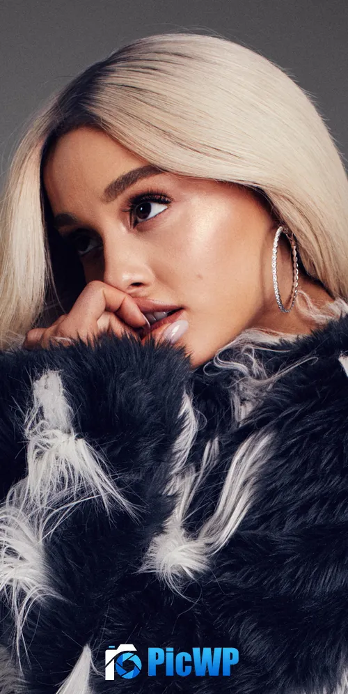 American singer Ariana Grande 3K Mobile Wallpaper