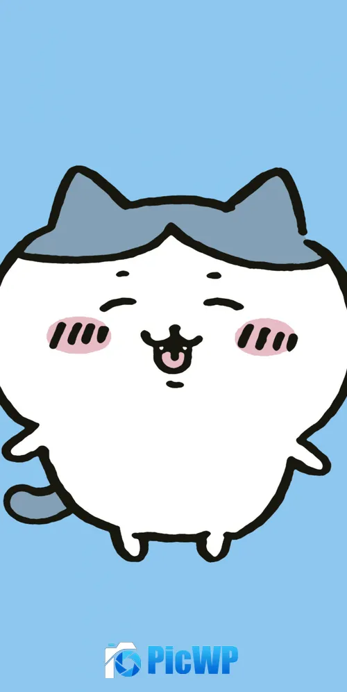 Hachiware Chiikawa 3K Mobile Wallpaper