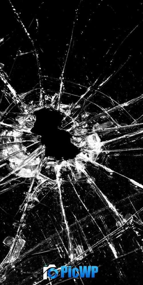 Broken screen 3K Mobile Wallpaper