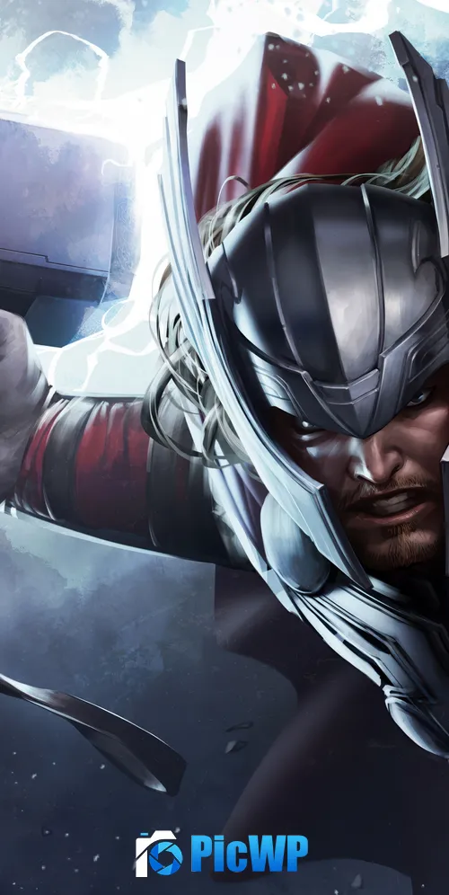 Thor Artwork 3K Mobile Wallpaper