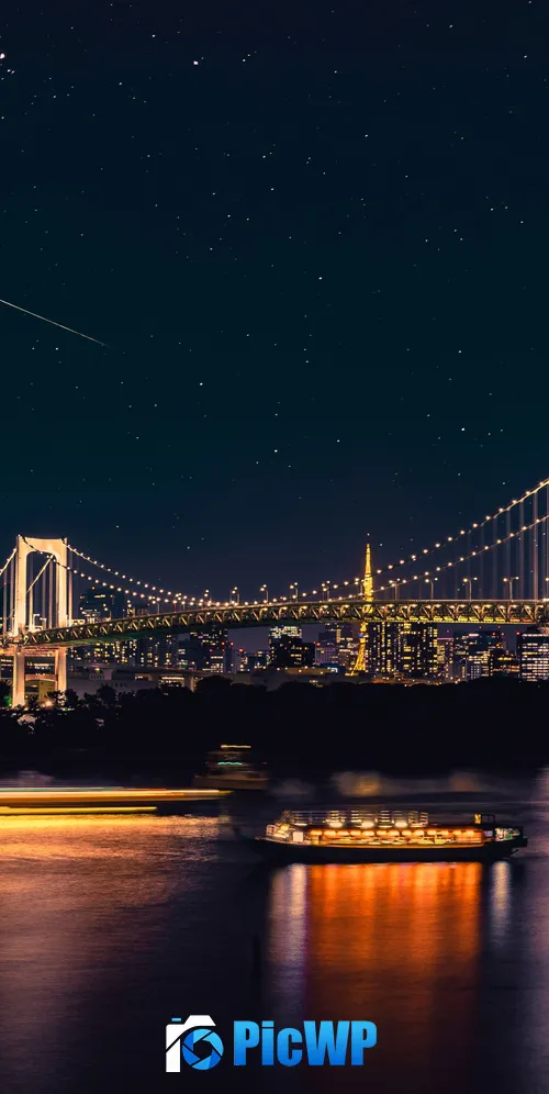 Rainbow Bridge 3K Mobile Wallpaper
