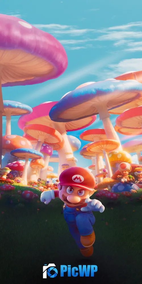 The Super Mario Bros. Movie 3K Mobile Wallpaper