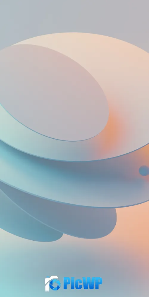 3D Render Gradient background 3K Mobile Wallpaper