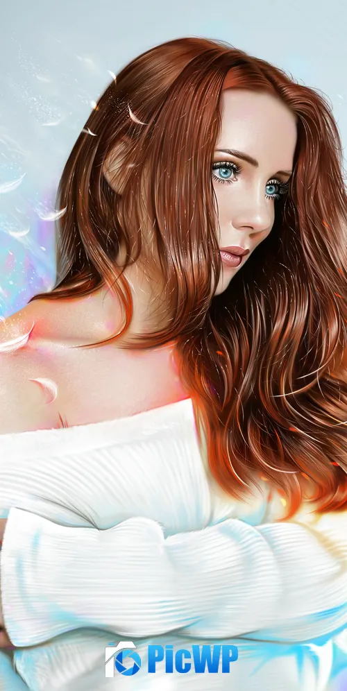 Simone Simons Dutch singer 3K Mobile Wallpaper