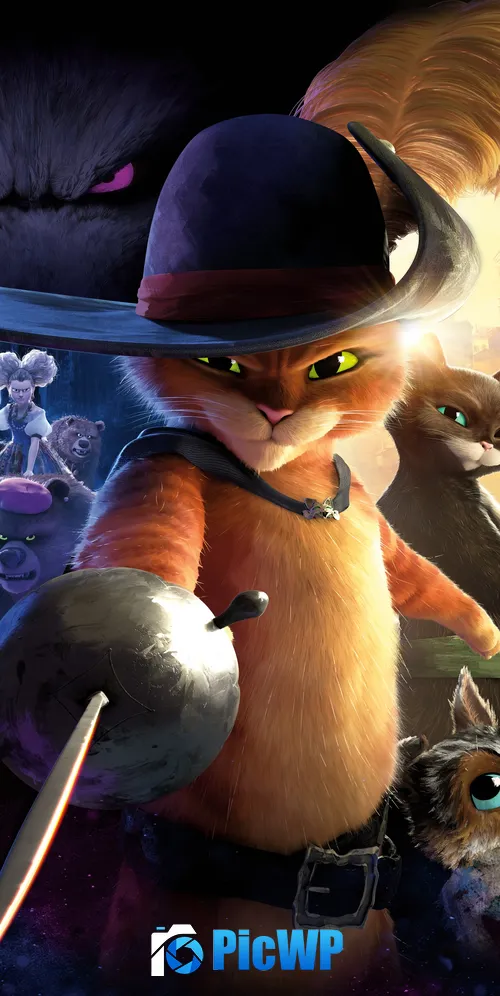 Puss in Boots: The Last Wish 2023 Movies 3K Mobile Wallpaper