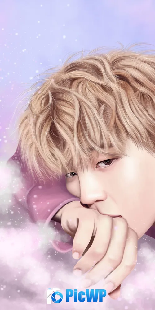 Jimin Aesthetic 3K Mobile Wallpaper