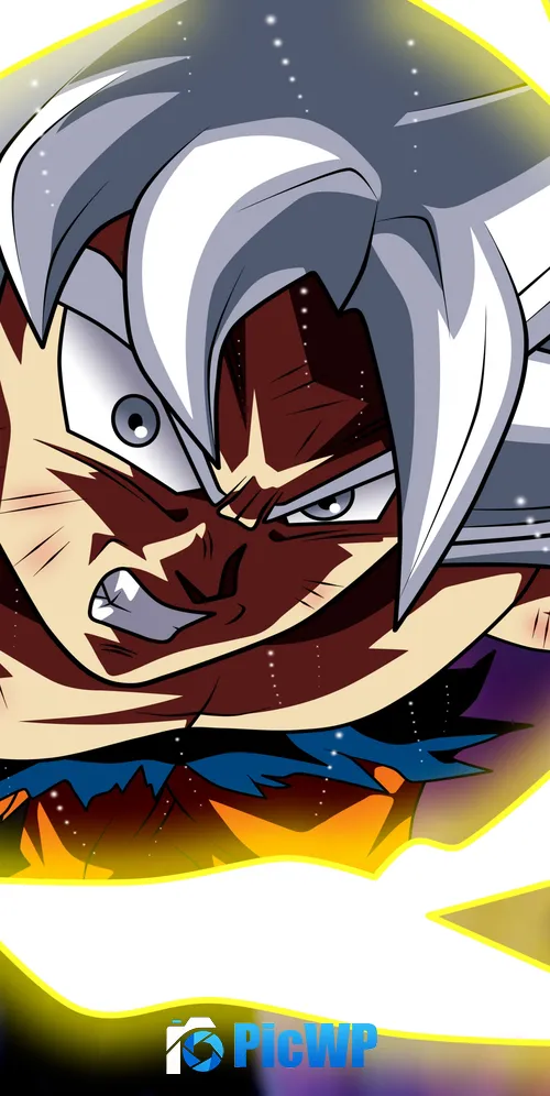 Ultra Instinct Goku 3K Mobile Wallpaper