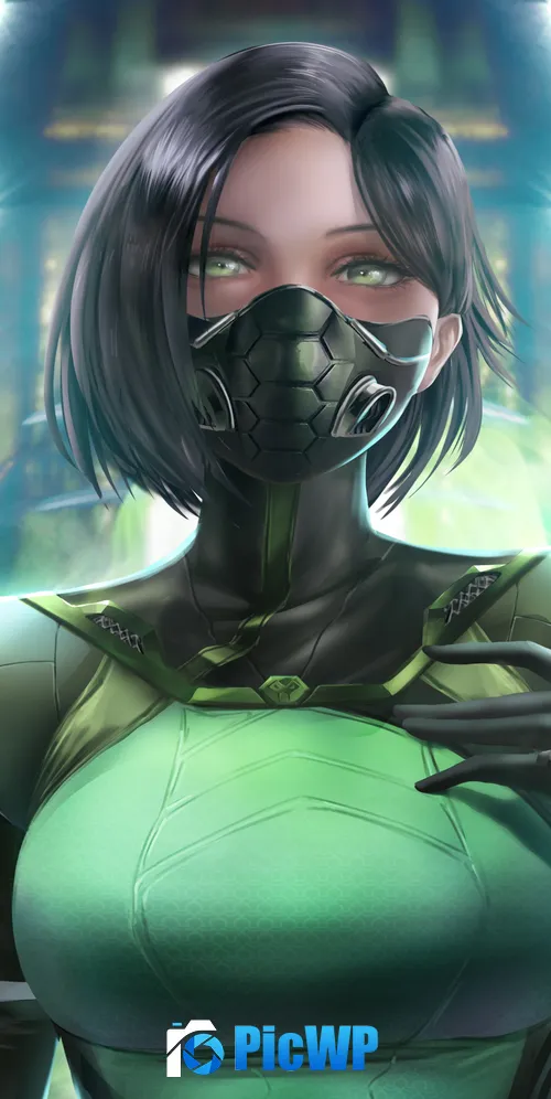 Viper Valorant agent 3K Mobile Wallpaper