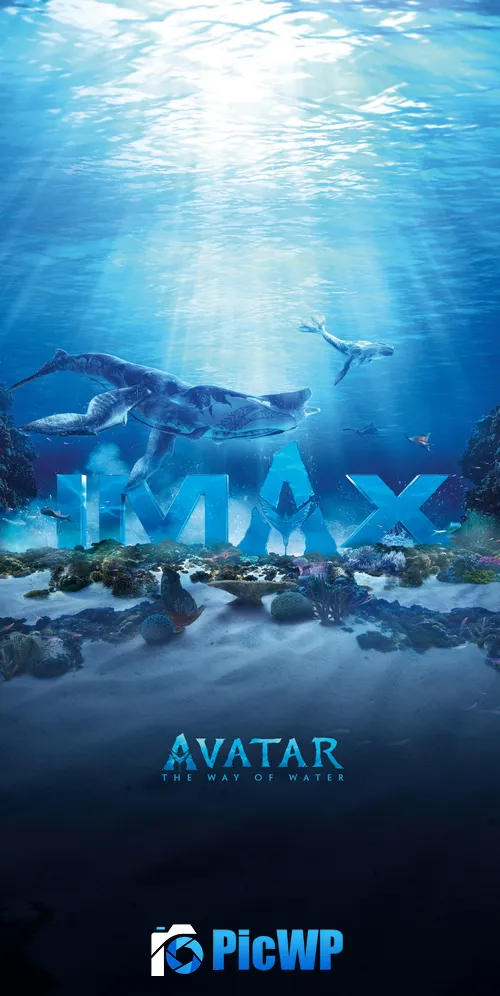 Avatar: The Way of Water IMAX poster 3K Mobile Wallpaper