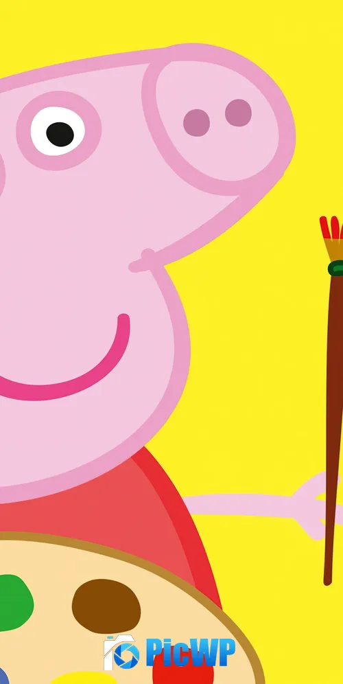 Peppa Pig TV show 3K Mobile Wallpaper