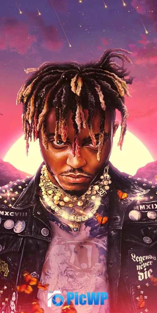 Juice Wrld Legends Never Die 3K Mobile Wallpaper