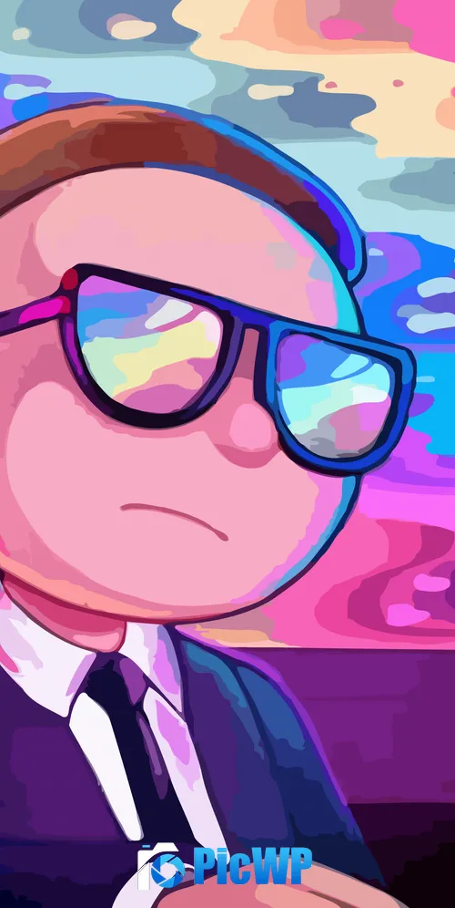 Rick and Morty Run the Jewels 3K Mobile Wallpaper