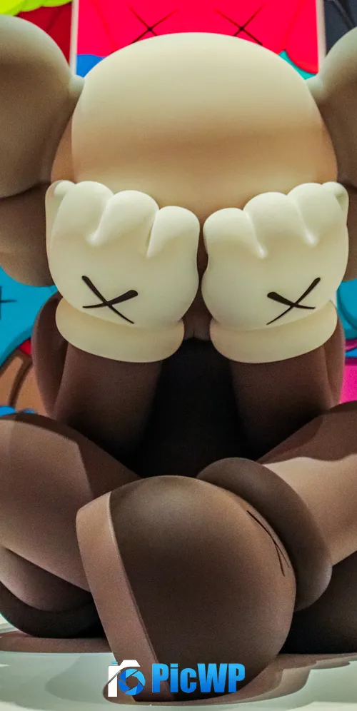 KAWS Separated Kaws Companion 3K Mobile Wallpaper
