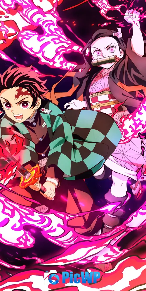 Demon Slayer Kimetsu no Yaiba 4K 3K Mobile Wallpaper