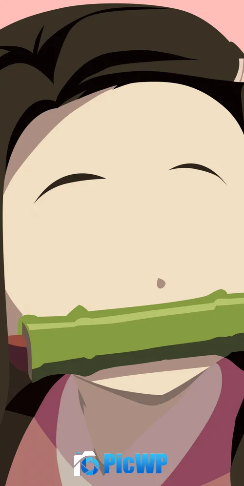 Nezuko Kamado Faceless 3K Mobile Wallpaper