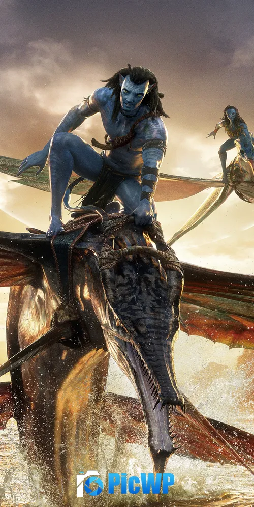 Avatar: The Way of Water Jake Sully 3K Mobile Wallpaper