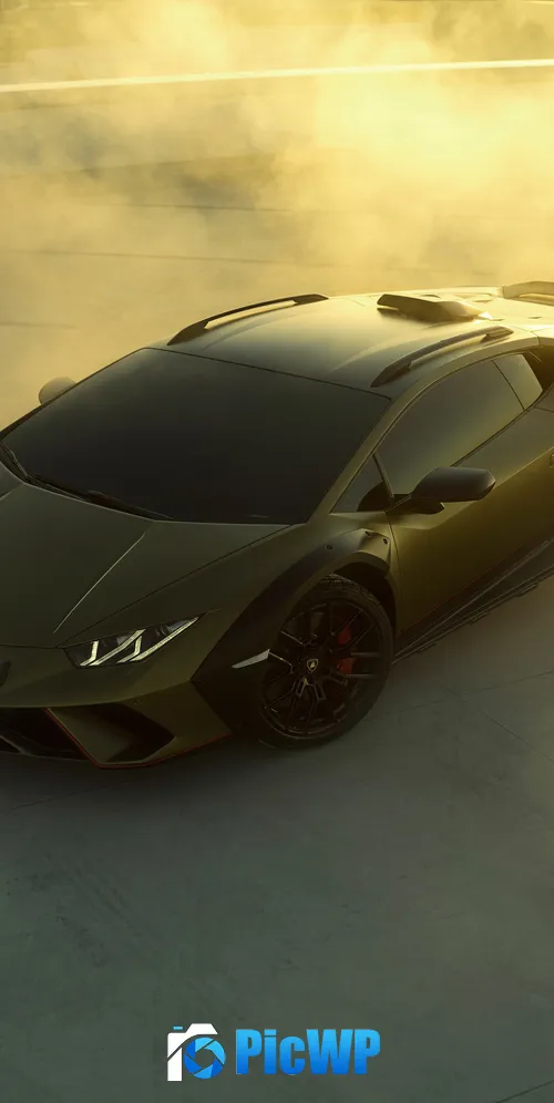 Lamborghini Huracan Sterrato Off-road supercars 3K Mobile Wallpaper