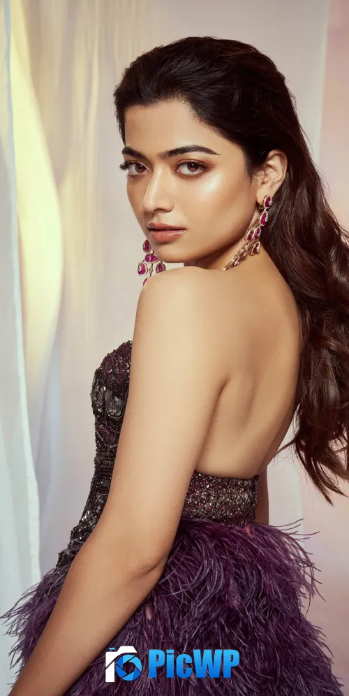 Rashmika Mandanna iPhone 3K Mobile Wallpaper