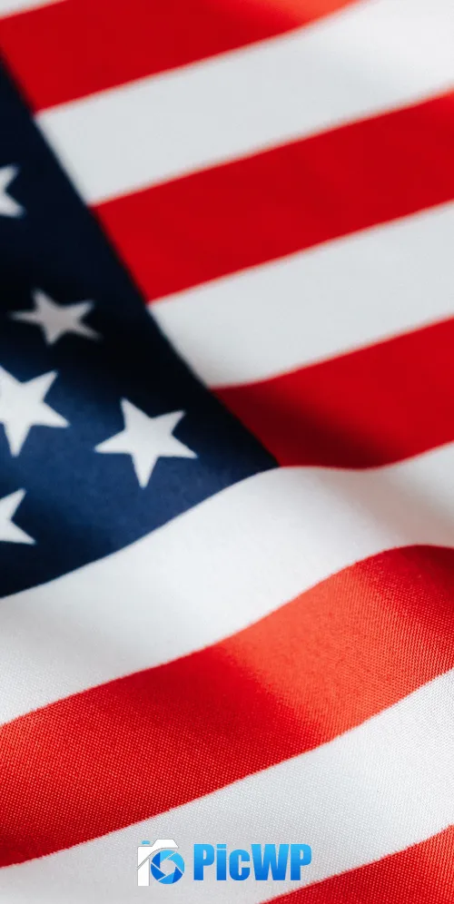 American flag United States flag 3K Mobile Wallpaper
