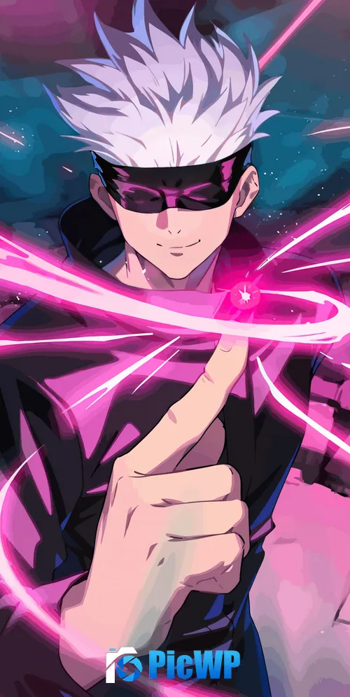 Satoru Gojo Jujutsu Kaisen 3K Mobile Wallpaper