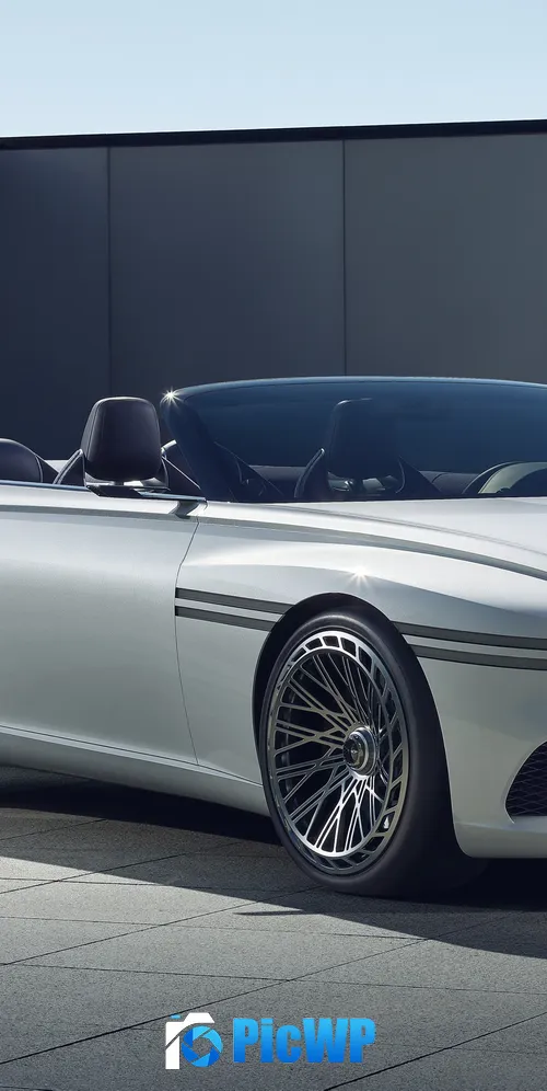 Genesis X Convertible LA Auto Show 2022 3K Mobile Wallpaper