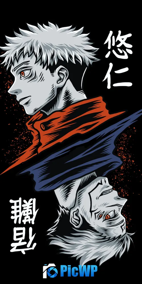 Yuji Itadori Sukuna 3K Mobile Wallpaper