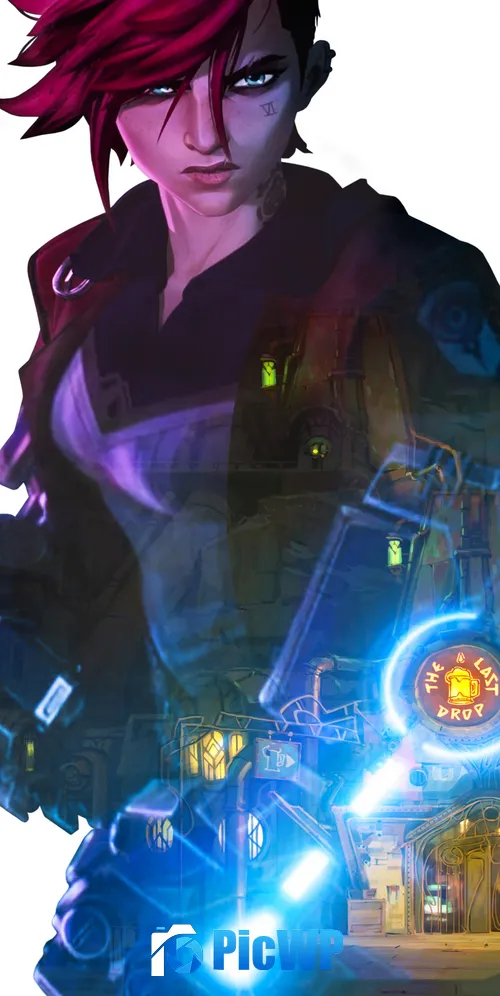 Vi (LoL) Arcane: League of Legends 3K Mobile Wallpaper
