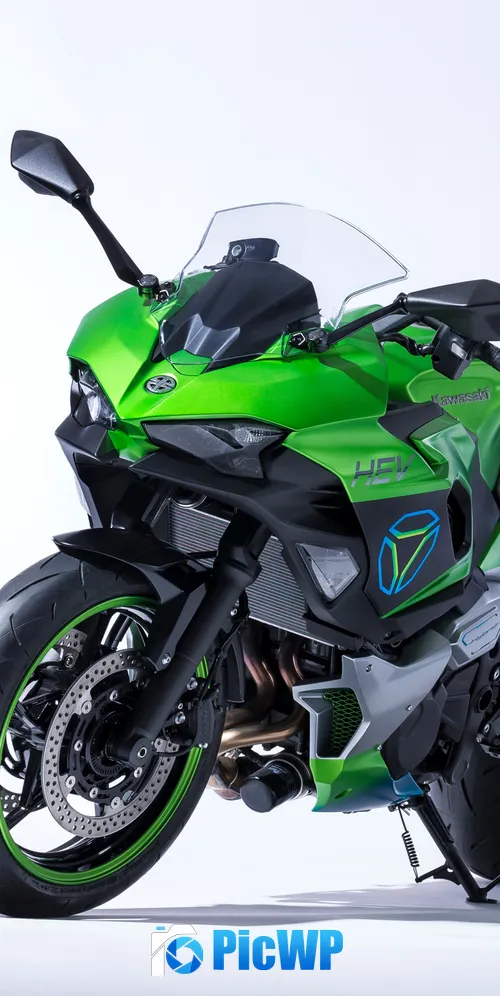 Kawasaki Ninja HEV Electric Sports bikes 3K Mobile Wallpaper