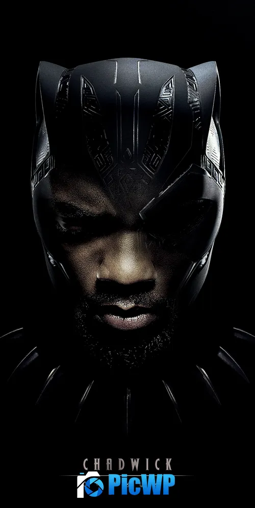 Chadwick Boseman as Black Panther Tribute 3K Mobile Wallpaper