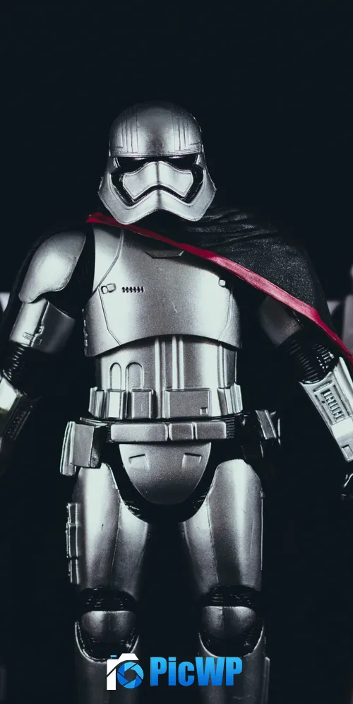 Captain Phasma Star Wars 3K Mobile Wallpaper