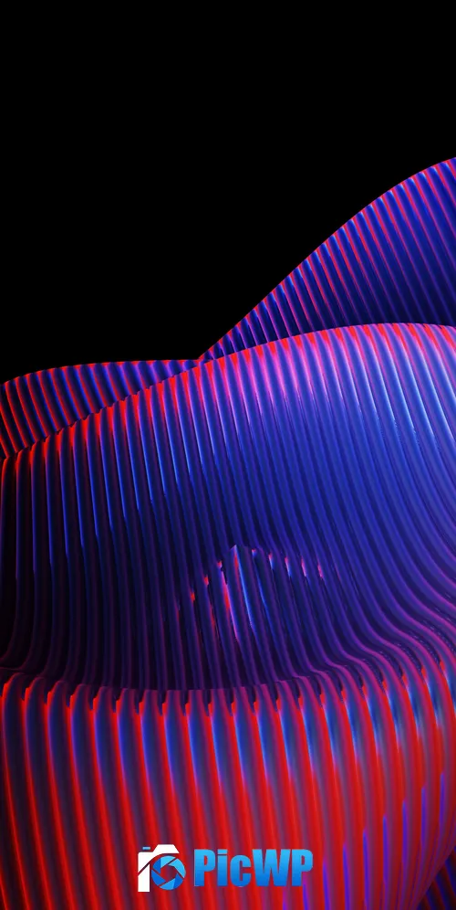 3D background 3D lines 3K Mobile Wallpaper